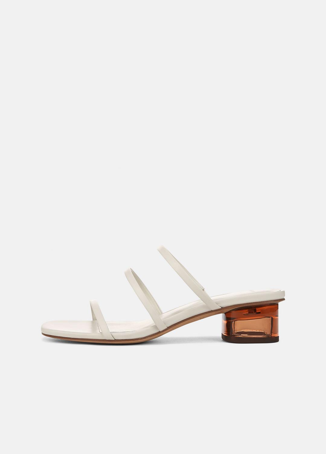 Palm Springs Leather Heeled Sandal in Shoes