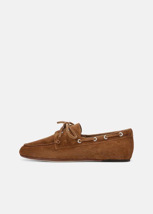 Marin Suede Lace-Up Loafer in Shoes