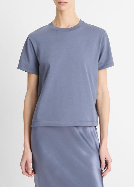 Pima Cotton Crew Neck T-Shirt in Shirts & Tees