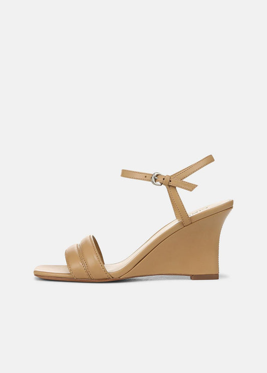 Prema Leather Wedge Sandal in Shoes