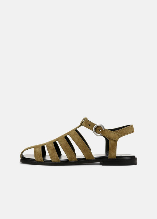 Melina Suede Fisherman Sandal in Shoes