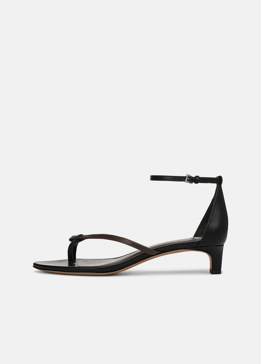 Siri Leather Heeled Sandal in Shoes